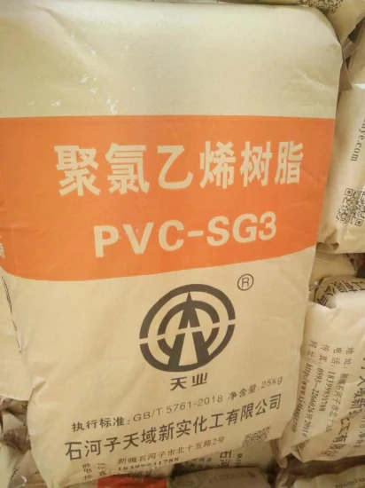 PVC-Harzpulver Sg3 PVC-Stabilisatorharz für Verpackungsfolien